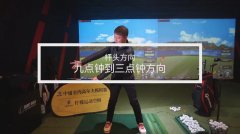 室內(nèi)高爾夫教學|如何做好二分之一揮桿？